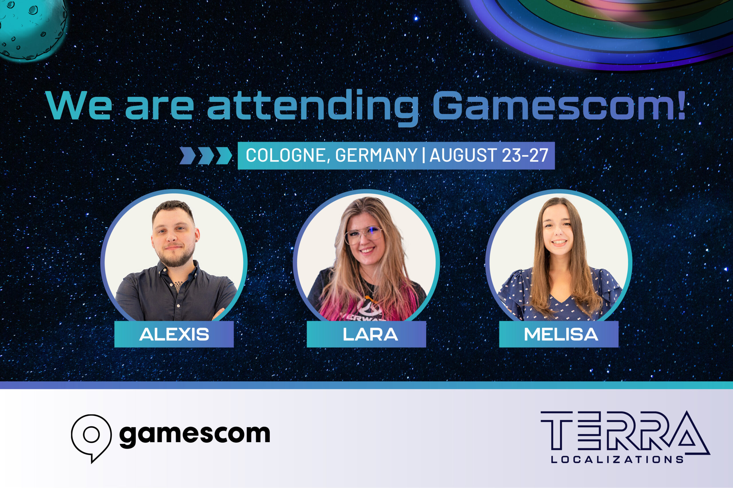 We are attending Gamescom 2023